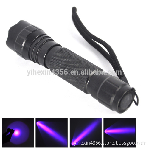 XPE 365nm UV Flashlight Torch for Testing